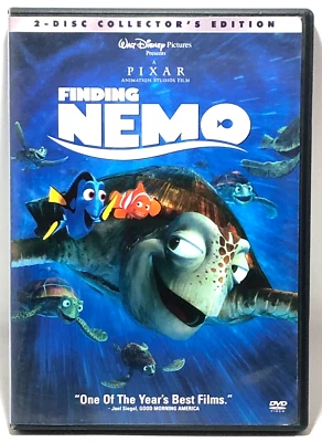 Disney Pixar's Finding Nemo (2-Disc DVD, 2003) COLLECTOR'S EDITION, Like New - Image 1 of 4