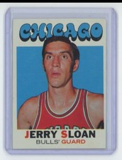 1971-72 Topps Jerry Sloan Basketball Card Chicago Bulls #87