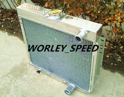 Radiador de alumínio para pós-venda Ford Fairlane L6 V8 1963-1969 52MM 3Core A/T - Imagem 1 de 4