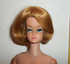 1960er Jahre Vintage Midge Barbie Honigblond selten kein Pony amerikanische Mädchen Perücke nur #F4