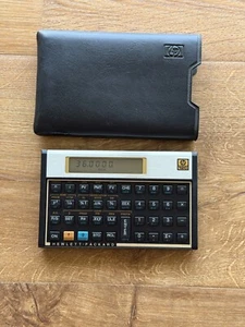 Hewlett Packard HP 12c Financial and Business Calculator w/case Tested Works - Picture 1 of 7