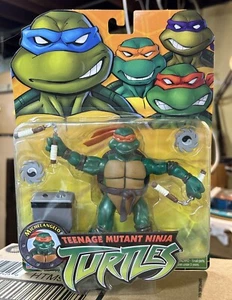 💥Playmates Teenage Mutant Ninja Turtles TMNT 2003 Retro REEDICIÓN Miguel Ángel - Imagen 1 de 2