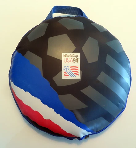 Vintage USA FIFA World Cup 1994 Combo Padded Seat Cushion Duffle Bag Cover