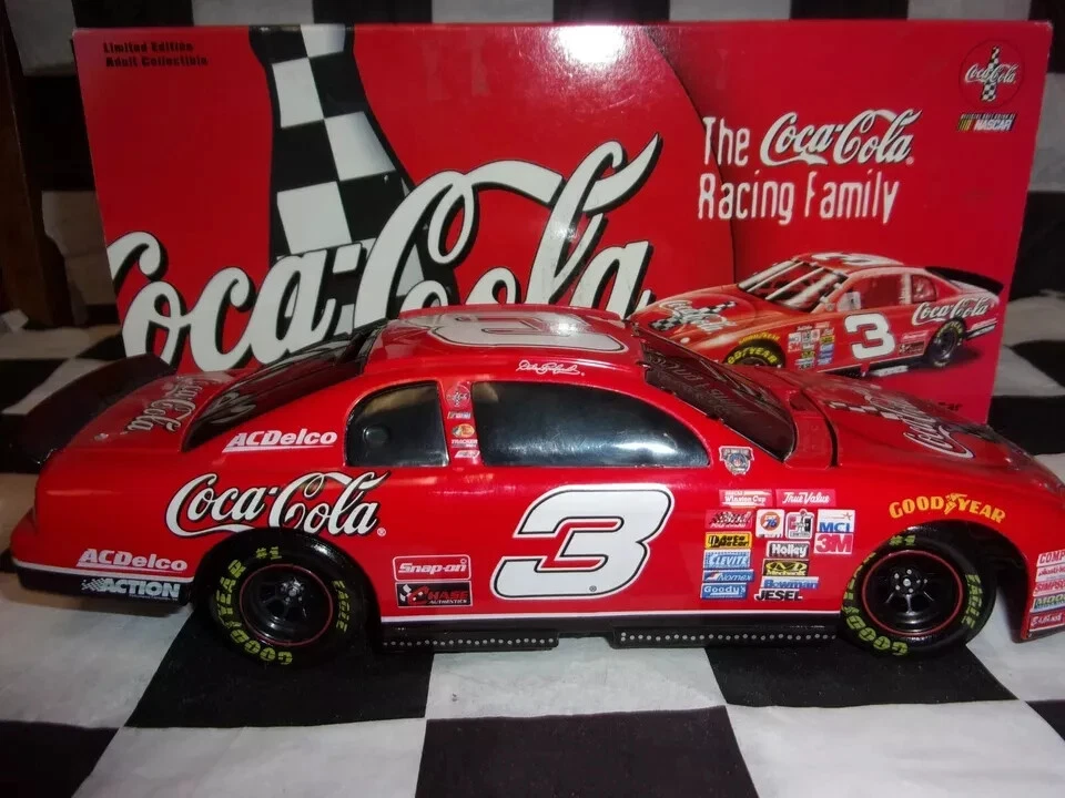 1998 Dale Earnhardt #3 Coke Monte Carlo Car Action