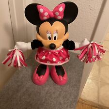 Disney's 14" Minnie Mouse 'PINK' Pom Pom's  Cheerleader Sings & Moves