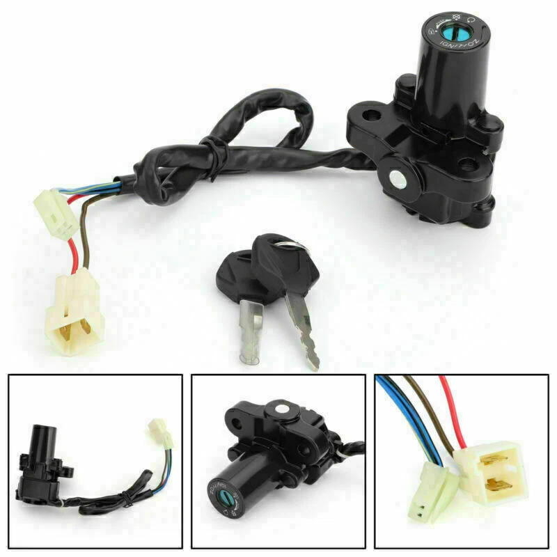 Ignition Switch Lockkeys Fit Yamaha YZF R1 09-11 FZ6 04-10 R6 03-11 R6S 03-09 S2 Foto 1 de 4