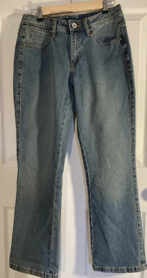 Calça jeans Aura Wrangler 6P curta azul regular reta ocidental (30x28) - Imagem 1 de 4