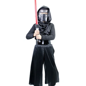 Boys Deluxe Kylo Ren Classic Cosplay Clothing Kids Halloween Movie Costume Gift - Picture 1 of 7
