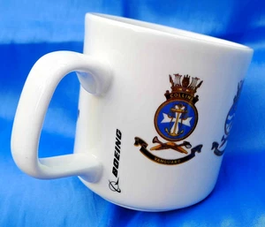 BOEING SOUVENIR MUG - SHIPS BADGES OF THE 6 AUSTRALIAN COLLINS CLASS SUBMARINES - Bild 1 von 16