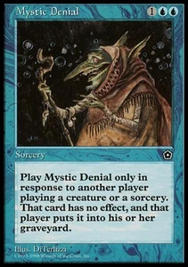 Mystic Denial - Medium Play MTG Portal Second Age - Picture 1 of 1