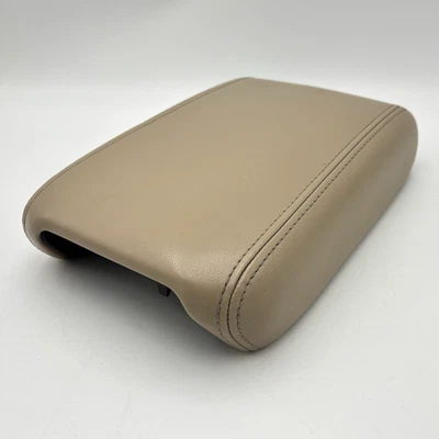 2007-2017 Traverse Acadia Enclave Center Console Armrest Beige Tan OEM 25810357 - Imagem 1 de 4
