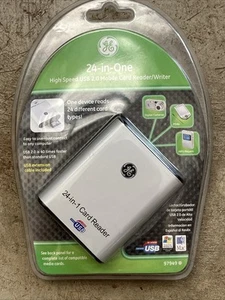 General Electric GE High Speed USB 2.0 97949 24-in-1 Card Reader/Writer New - Picture 1 of 6