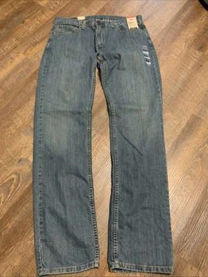 NEW Levi's 559 Men's 36X36 Relaxed Straight Blue Denim Jeans 100% Cotton - Image 1 of 4