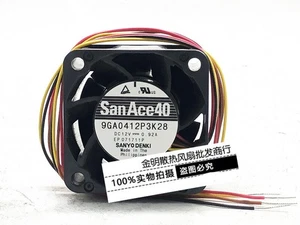 Sanyo 9GA0412P3K28 12V 0.92A 4CM Violent Gale Volume Cooling Fan - Picture 1 of 2