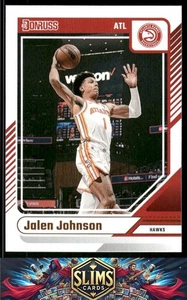 2024-25 Donruss Atlanta Hawks Jalen Johnson #108 - Foto 1 di 2