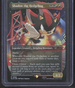 Shadow the Hedgehog - FOIL - Secret Lair x Sonic - NM Magic MTG - Picture 1 of 2