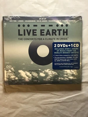 Live Earth Concerts For A Climate In Crisis 2 DVD 1 CD Music Set Madonna Police - Image 1 of 2