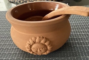 Bentson-West Designs Magazzino Cantina Salsa Ciotola e Mestolo Terracotta Italia - Foto 1 di 5