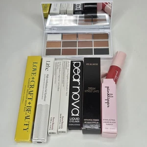 Beauty Bundle Full Size Makeup BoxyCharm IPSY Box Lotto Ombretto Primer Sopracciglia Blusa - Foto 1 di 13