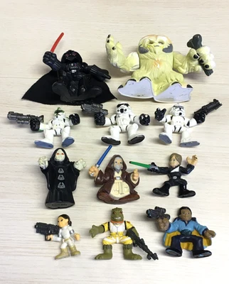 Hasbro Star Wars Galactic Heroes Lote Soldado Clon Darth Vader Wampa Bossk Foto 1 de 4