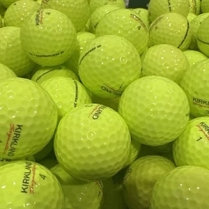 Kirkland Signature Performance Plus Yellow AAA 100 Used Golf Balls 3A - Picture 1 of 1
