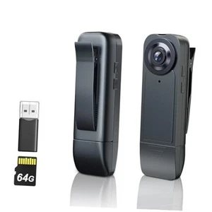 Mini Body Camera 【2024 Upgrade】 1080P HD Body Camera Wearable Camcorder 64G - Picture 1 of 8