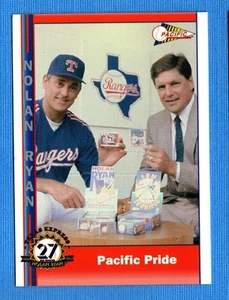 1993 Pacific Ryan 27th Season #250 Nolan Ryan/Tom Seaver Texas Rangers - Picture 1 of 1