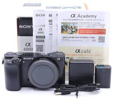 MINT Sony a6000 ILCE-6000 8700 shots Camera Body Only Battery Box Manual Charger