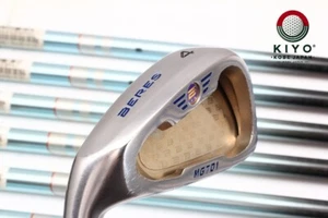 9Pcs【LEFT】HONMA BERES MG701 Iron set 4-SW Regular Flex ARMRQ B54 2S LH Irons - Picture 1 of 17