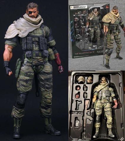 Metal Gear Solid V The Phantom Pain Venom Snake PVC Statue 30cm Collectible Toys Cover
