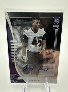 2019 Panini Absolute - Rookie Signatures #142 Jaylon Ferguson (AU, RC) - Picture 1 of 2