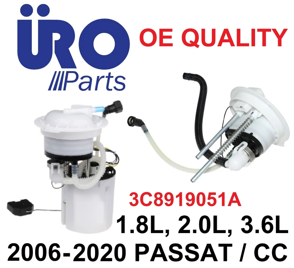 Bomba de combustible eléctrica 1,8 L 2,0 L 3,6 L 3C8919051A compatible con Volkswagen Passat URO 2006-2020 Foto 1 de 1