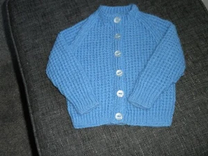 Childs  Cardigan in Blue to fit 12-18 months - Picture 1 of 1