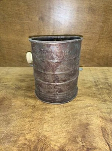 Vintage Bromwell's 3 Tassen Mehl Messsieb tolle Patina Dekorateur Stück - Bild 1 von 7