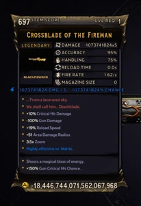 PC • Xbox • PS | Tiny Tina's Wonderlands | LV 1 | MODDED Crossblade Shotgun - Picture 1 of 2