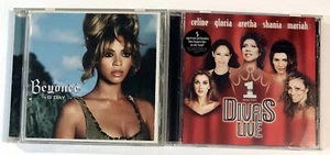 2 CDs of DIVAS: BEYONCE B'Day and VH-1 DIVAS LIVE w/Celine, Aretha, Mariah more - Picture 1 of 1