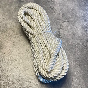 20 m Liros poliéster atasco Ø 14 mm amarre atasco cuerda de barco blanco 3600daN - Imagen 1 de 3