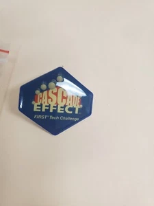 NIP: Cascade Effect First Tech Challenge Pin in Plastic Bag - Picture 1 of 3