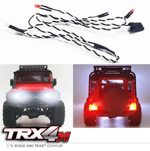Juego de faros y luces traseras LED para 1/18 TRAXXAS TRX-4M Crawler 9774 97054 - Imagen 1 de 4
