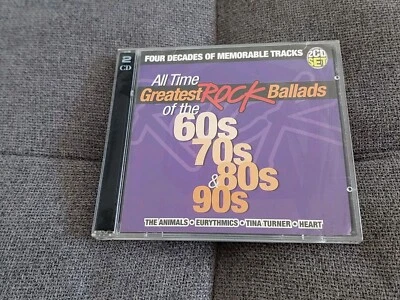 All Time Greatest Rock Ballads años 60 70 2 CD en muy buena condición Tina Turner, The Animals + Foto 1 de 4