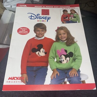 Suéteres tejidos Disney Home Mickey & Minnie ocio artes y manualidades paragon Foto 1 de 2