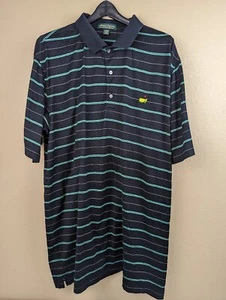 Polo de golf Augusta National a rayas negras Amen Corner 2XL Masters mapa XXL - Imagen 1 de 7