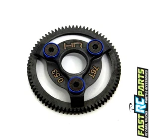 Hardened Steel Spur Gear (76t 48p)(Blue) - Traxxas STE876 - Picture 1 of 1