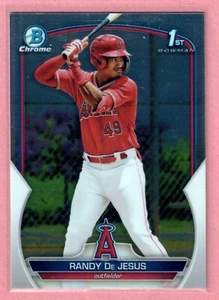 2023 Bowman Cromo Randy de Jesus 1st Bowman #BCP-19 Angels QTY - Imagen 1 de 2
