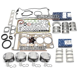 Engine Rebuild Pistons Gaskets Kit For BMW 318i 520i Z4 E60 E90 E85 E87 N46 2.0 - Foto 1 di 7