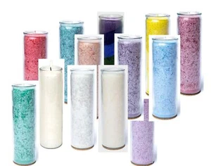 Vela en vaso sin fragancia, varios colores a elegir, aprox. Tiempo de combustión 100 horas - Imagen 1 de 15
