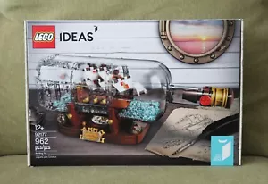 LEGO 92177 Ideas Set Costruzioni Nave in Bottiglia Nuovo Sigillato - Foto 1 di 2