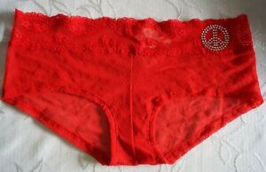 VICTORIA'S SECRET Very Sexy Stretching Lace Low Rise Studded Detail Panty XS S M