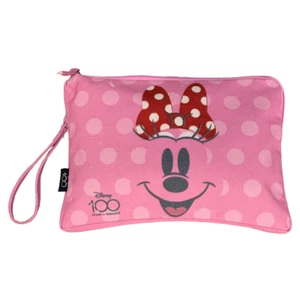 BEAUTY CASE MINNIE MOUSE DISNEY 100 ANNIVERSARIO POCHETTE BORSA ORGANIZER - Foto 1 di 5