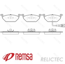 Front Brake Pads Set VW Skoda Seat Audi:GOLF IV 4,BORA,FABIA I 1,OCTAVIA I 1
